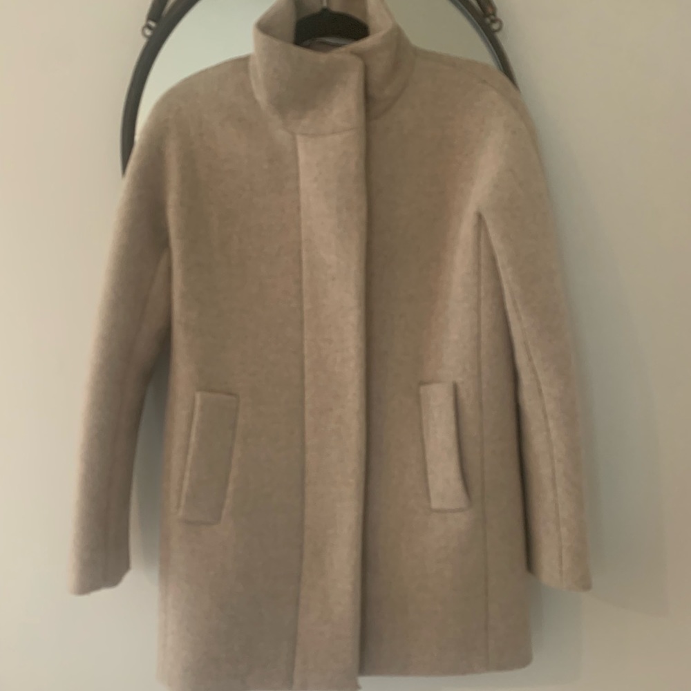 J. Crew factory cream coat